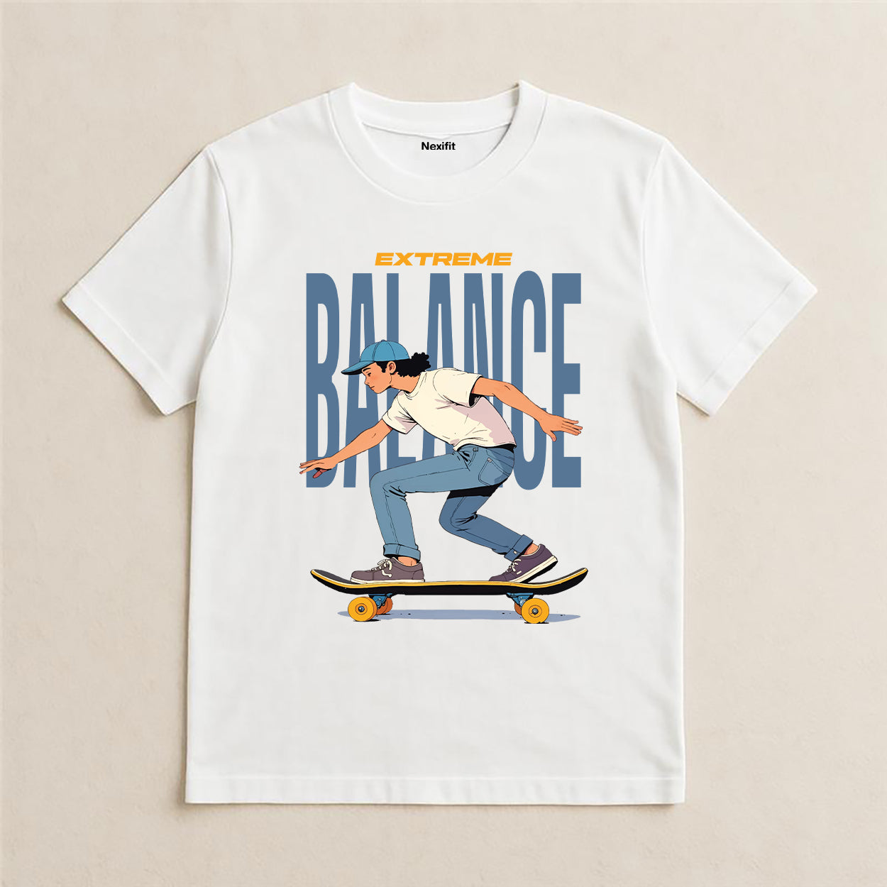 Skateboarding Nexifit Cotton T-Shirt