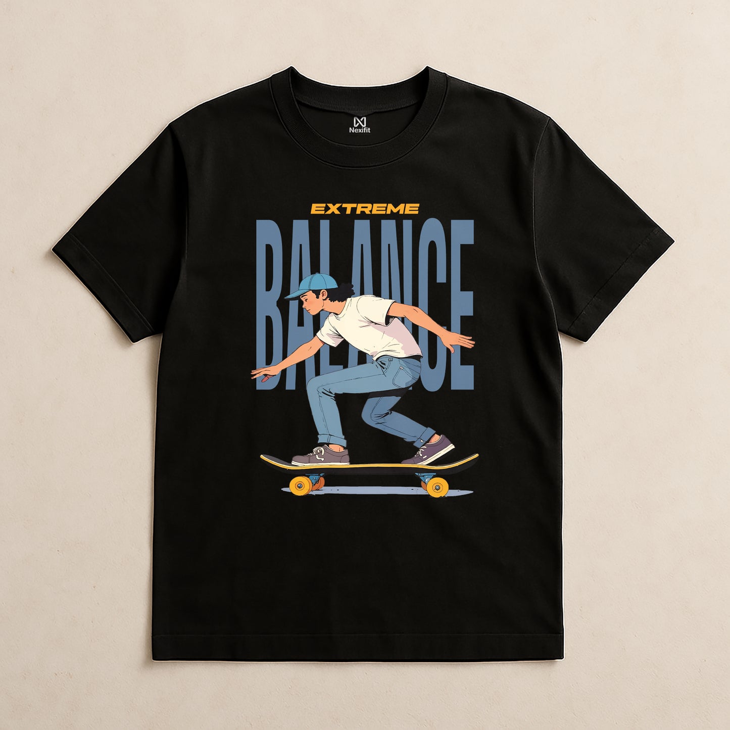 Skateboarding Nexifit Cotton T-Shirt