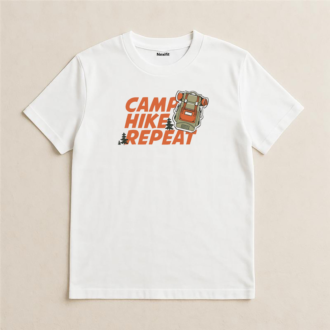 Camp Hike Repeat  T-Shirt
