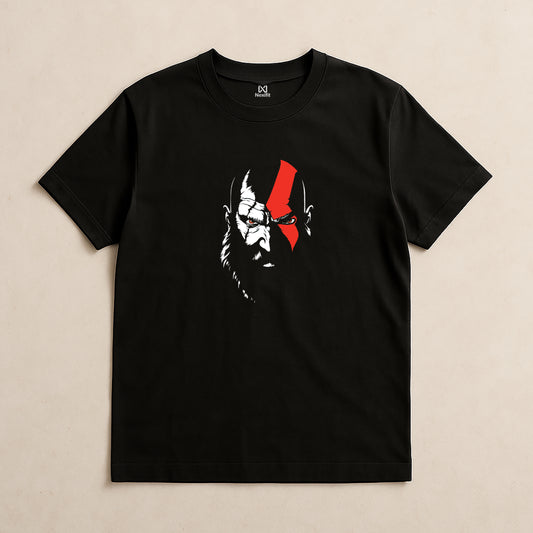 Kratos War Face Graphic T-shirt